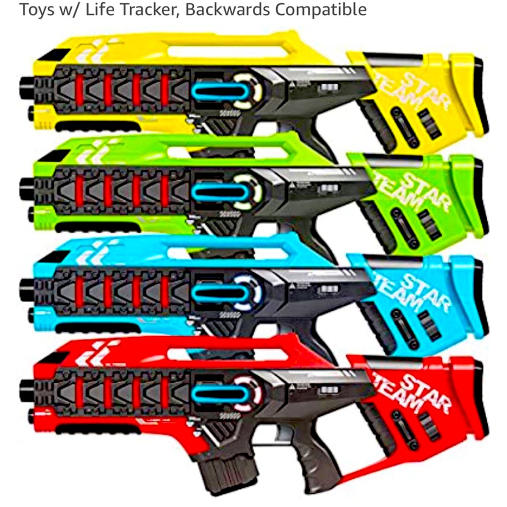 Lazer guns (4)